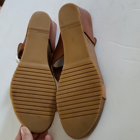 TakeMe Lopaz Too Slide Wedge Thong Sandal Size 10 - Picture 7 of 9